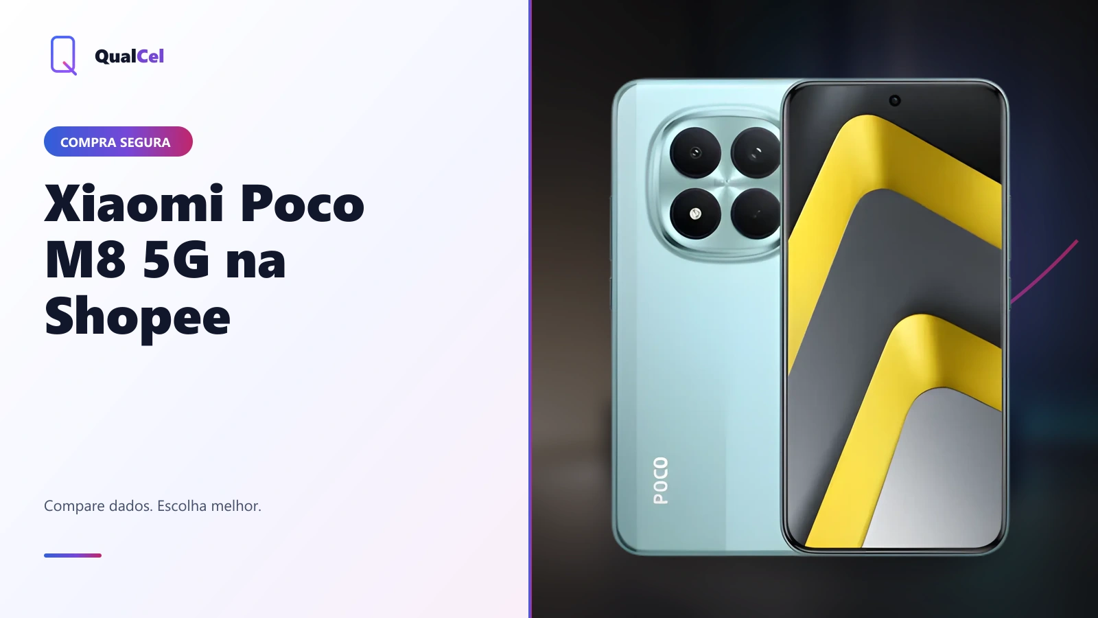 Xiaomi Poco M8 5G na Shopee: como conferir versão, vendedor e preço final